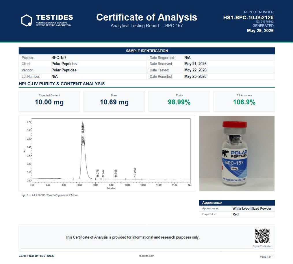bpc 157 canada price Buy BPC-157 + TB-500 Blend 5 mg / 5 mg  99% HPLC Purity BPC-157 (10mg or 20mg) -